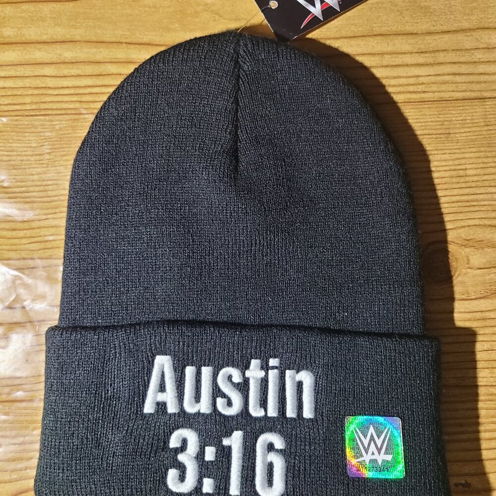 Austin 3:16 WWE beanie (NEW)